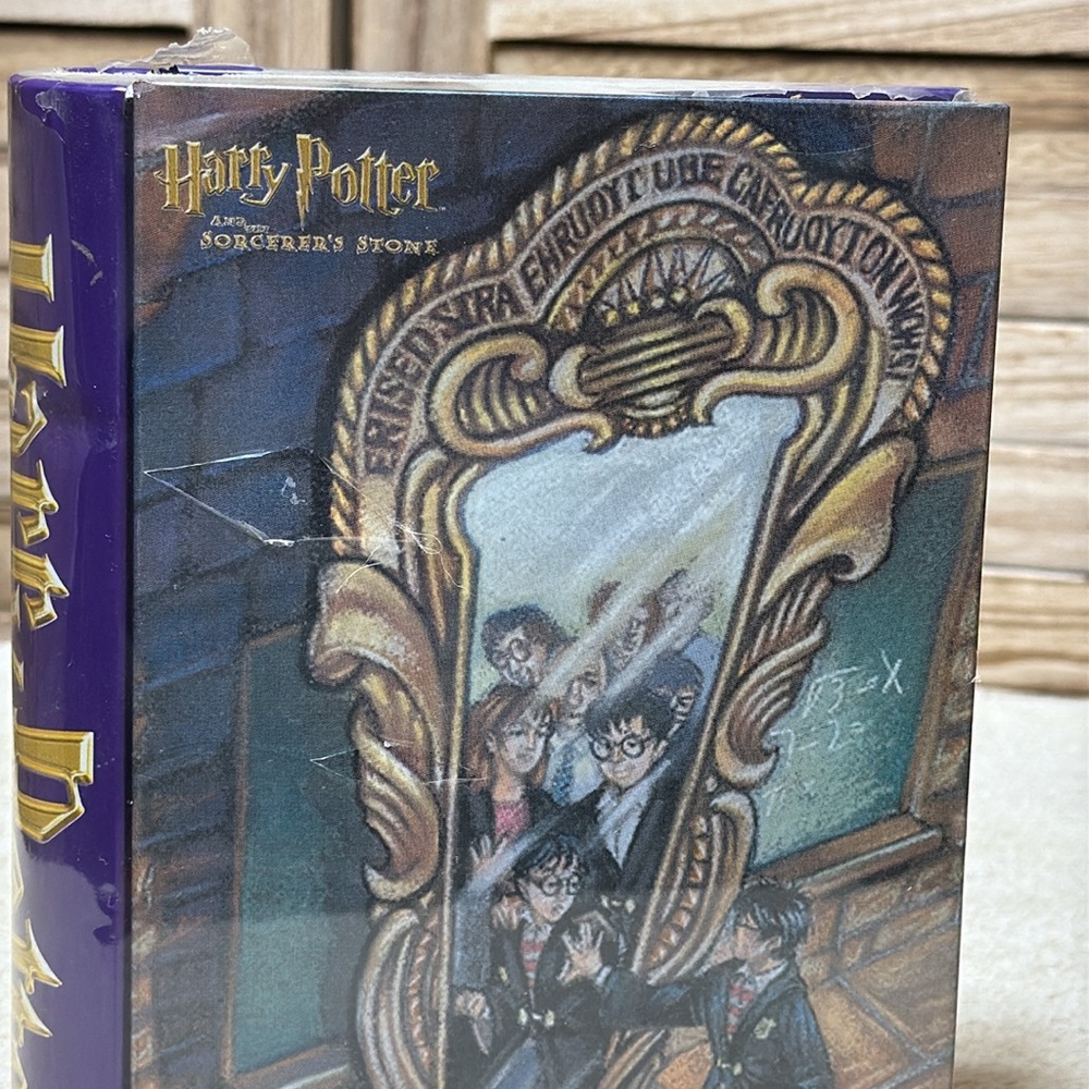 Warner Bros. Harry Potter & Sorcerer's Stone Tin Card Holder New Not Opened Blue - Picture 2 of 7